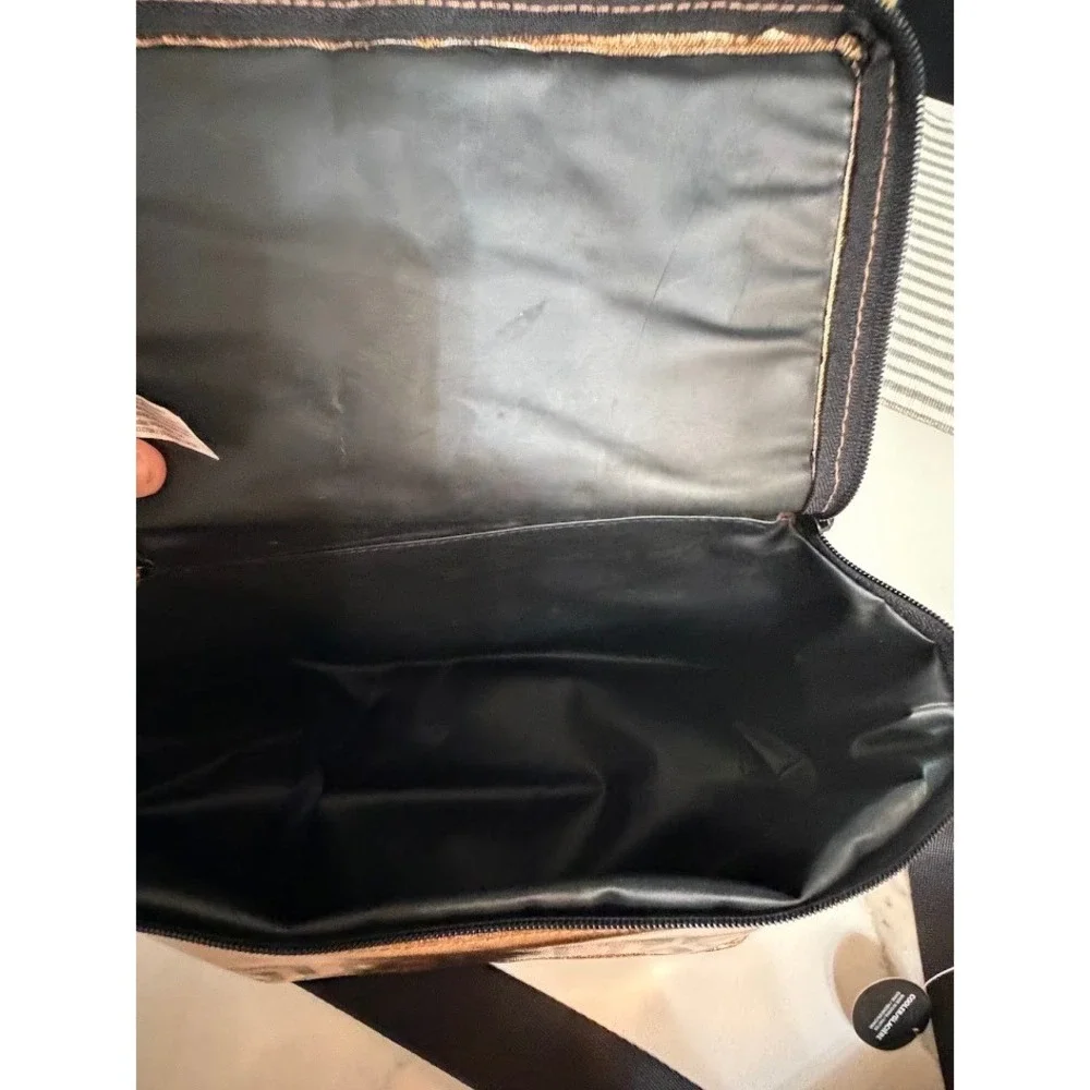 Victoria's Secret PINK Metallic Rose Gold Insulated Cooler Bag Shoulder Strap